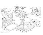 Схема №5 HBB76C650E с изображением Модуль управления, запрограммированный для духового шкафа Bosch 00672745
