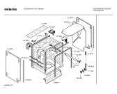 Схема №4 SE54562CH с изображением Передняя панель для посудомойки Siemens 00362289