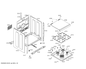 Схема №6 HX64W220H с изображением Рассекатель горелки для плиты (духовки) Siemens 00498969