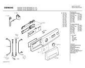Схема №3 WM52800PL SIWAMAT XL528 с изображением Панель управления для стиральной машины Siemens 00355855