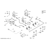 Схема №1 ER18353EU Siemens с изображением Трубка горелки для плиты (духовки) Bosch 00440410