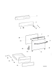 Схема №1 I6GG0WRU (F084204) с изображением Панель для плиты (духовки) Indesit C00304573