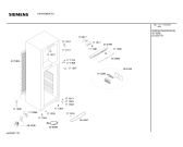 Схема №3 KS44V00NE с изображением Панель для холодильника Siemens 00355994