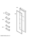 Схема №5 SOK250OR1N с изображением Цокольная панель для холодильника Bosch 00684752