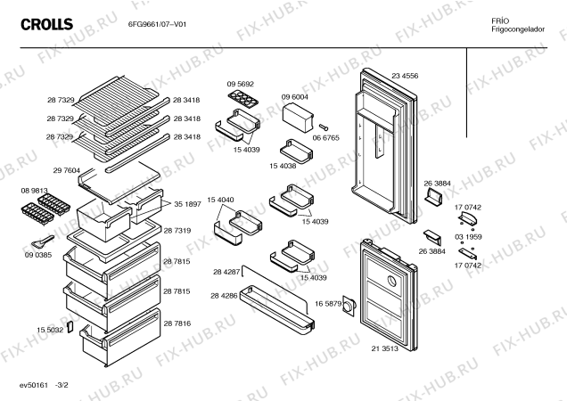 Схема №2 KG32S72 с изображением Терморегулятор для холодильника Bosch 00170979