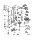 Схема №3 ARG 052 с изображением Часть корпуса для холодильной камеры Whirlpool 481946238406