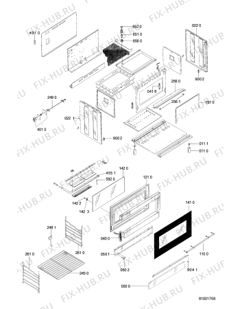 Схема №2 ACM 990/1 RUSTIC с изображением Декоративная панель для холодильника Whirlpool 481244039092