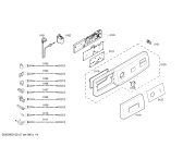 Схема №3 WM09E260HK с изображением Панель управления для стиралки Siemens 00664065