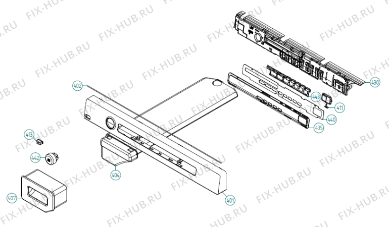 Взрыв-схема стиральной машины Asko T783C NL   -White (340163, TD60.2) - Схема узла 04