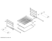 Схема №5 HBF134YB0 с изображением Панель управления для плиты (духовки) Bosch 11027197