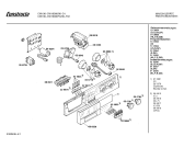 Схема №3 CW19000 CW1900 с изображением Панель управления для стиралки Bosch 00273991