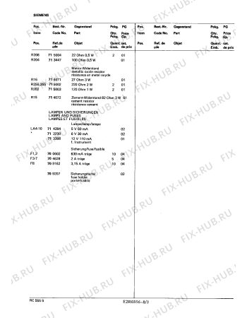Схема №7 RC4446 с изображением Головка воспроизведения и записи для жк-телевизора Siemens 00714757