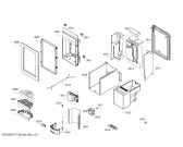 Схема №3 FID18M1EL1 с изображением Крышка для холодильника Bosch 00796611