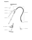 Схема №2 RO7663EA/410 с изображением Крышечка для мини-пылесоса Rowenta RS-2230000772
