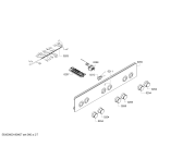 Схема №3 HGV524322Z с изображением Ручка переключателя для плиты (духовки) Bosch 00628250