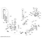 Схема №3 S14KOE12 с изображением Кнопка для электропосудомоечной машины Bosch 00603416