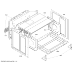 Схема №4 HBN620521F с изображением Модуль управления для духового шкафа Bosch 00647461