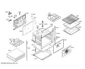 Схема №4 P1HCB31329 с изображением Панель управления для плиты (духовки) Bosch 00668282