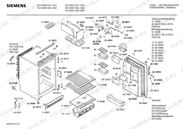 Схема №1 K2122W0 с изображением Компрессор для холодильника Siemens 00141328