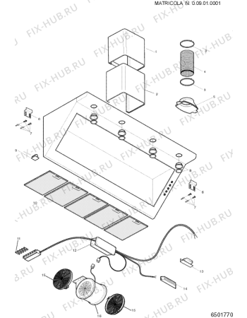 Схема №1 HP114 (F023822) с изображением Кейс для электропечи Indesit C00085445