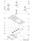 Схема №1 AKM274/IX с изображением Пламярассекатель для электропечи Whirlpool 481060296281