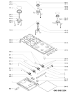 Схема №1 AKM274/IX с изображением Рассекатель для духового шкафа Whirlpool 481060296221