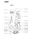 Схема №1 88270A с изображением Покрытие для электрокофеварки Seb MS-2216096