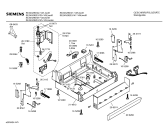 Схема №2 SE24A290 с изображением Передняя панель для посудомойки Siemens 00433762