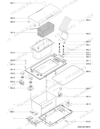 Схема №1 AKT 326 IX с изображением Затычка для плиты (духовки) Whirlpool 480121100009