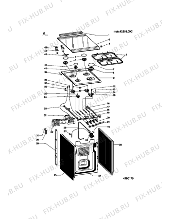 Схема №3 ACMK 5121/WH с изображением Всякое для духового шкафа Whirlpool 482000027454