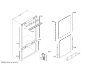 Схема №7 B30BB830SS с изображением Поднос для холодильника Bosch 00688033