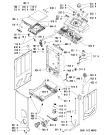 Схема №2 AWT 9124/1 с изображением Обшивка для стиральной машины Whirlpool 481245211685