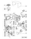 Схема №1 MWD 2920 BL с изображением Дверка для свч печи Whirlpool 481944238527