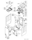 Схема №2 EV 810 с изображением Декоративная панель для стиралки Whirlpool 481245214983