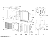 Схема №1 B1ZDA24600 с изображением Рама модуля для сплит-системы Bosch 00678264