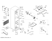 Схема №2 KGF25241TI с изображением Дверь для холодильника Bosch 00242528