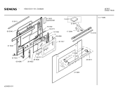 Схема №4 HB53155 с изображением Панель управления для духового шкафа Siemens 00369591