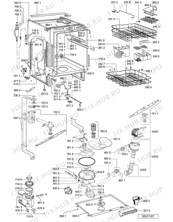 Схема №1 GSI 5915 IN с изображением Панель для посудомоечной машины Whirlpool 481245373448