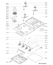 Схема №1 AKT699IX с изображением Втулка для плиты (духовки) Whirlpool 481010451437