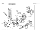 Схема №3 SGS43C32EU с изображением Передняя панель для посудомойки Bosch 00439134