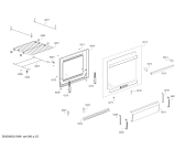 Схема №3 HSG34I30SC HSG34I30SC Cocina a gas Bosch Inox с изображением Крышка горелки для духового шкафа Bosch 00628537