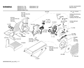 Схема №1 MS65508 с изображением Стол для прибора для нарезки Siemens 00352294