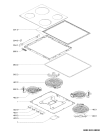 Схема №1 AKT 100/NB с изображением Поверхность для плиты (духовки) Whirlpool 481244039802