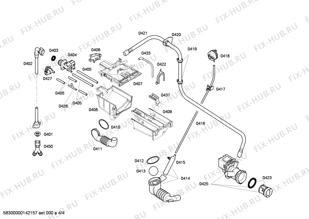Схема №3 3TI60080A с изображением Ручка выбора программ для стиралки Bosch 00611274