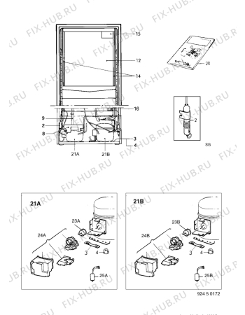 Взрыв-схема холодильника Electrolux ER4417B - Схема узла C10 Cold, users manual