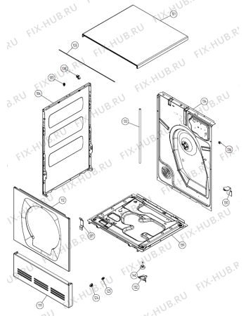 Схема №6 LAVATHERM 9000   -Titanium (900002628, TD44A) с изображением Обшивка для стиралки Gorenje 348750