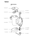 Схема №1 BE511021/34 с изображением Нагревательный элемент для чайника (термопота) Tefal TS-14241778