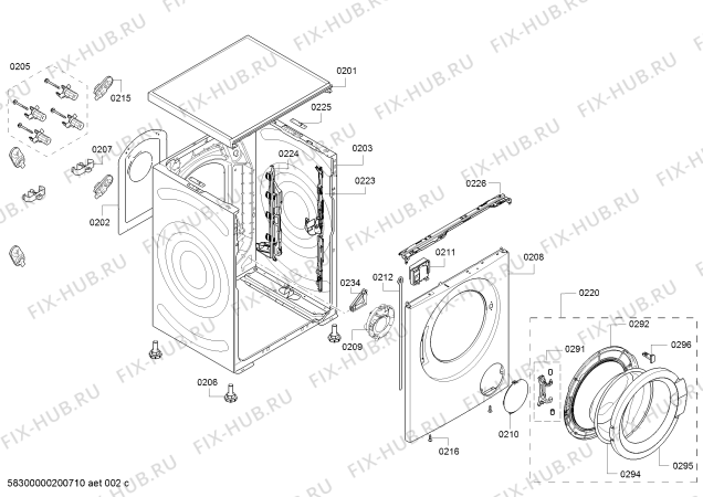 Схема №3 WM14T4G3FG с изображением Панель управления для стиралки Siemens 11015219