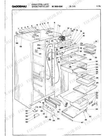 Схема №17 IK900054 с изображением Конденсатор для холодильной камеры Bosch 00322630