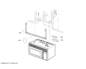 Схема №3 HMV8050 с изображением Модуль управления для духового шкафа Bosch 00683652